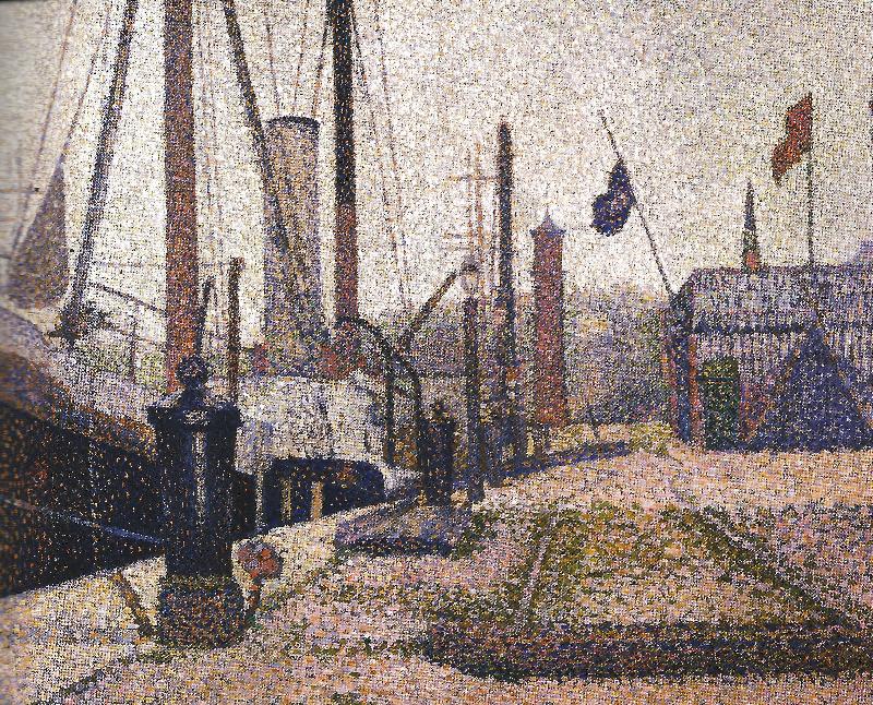 Georges Seurat The Maria at Honfleur china oil painting image